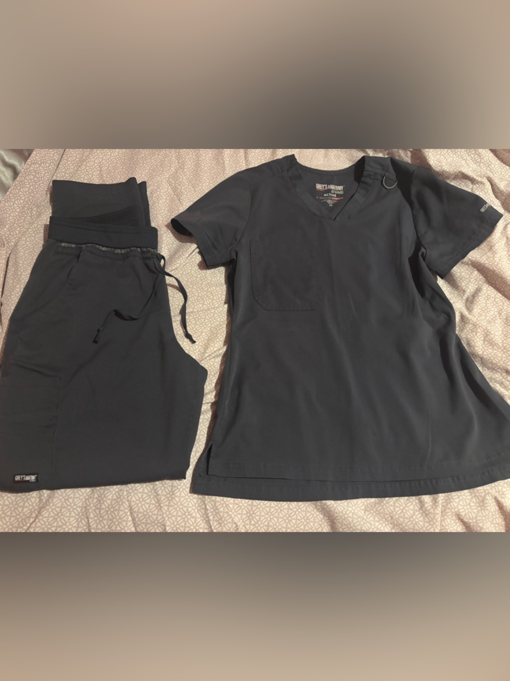 Grey's Anatomy Spandex Stretch scrub set